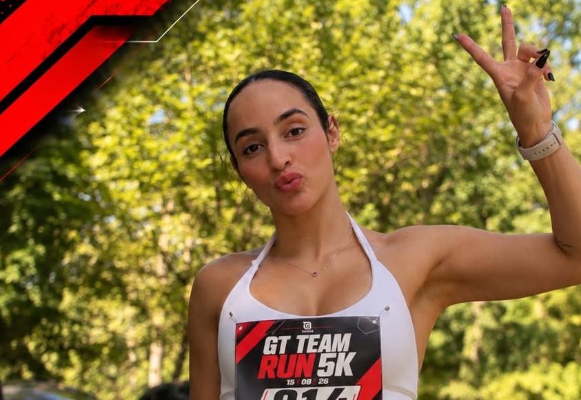 Lorena na GT Team Run 5K
