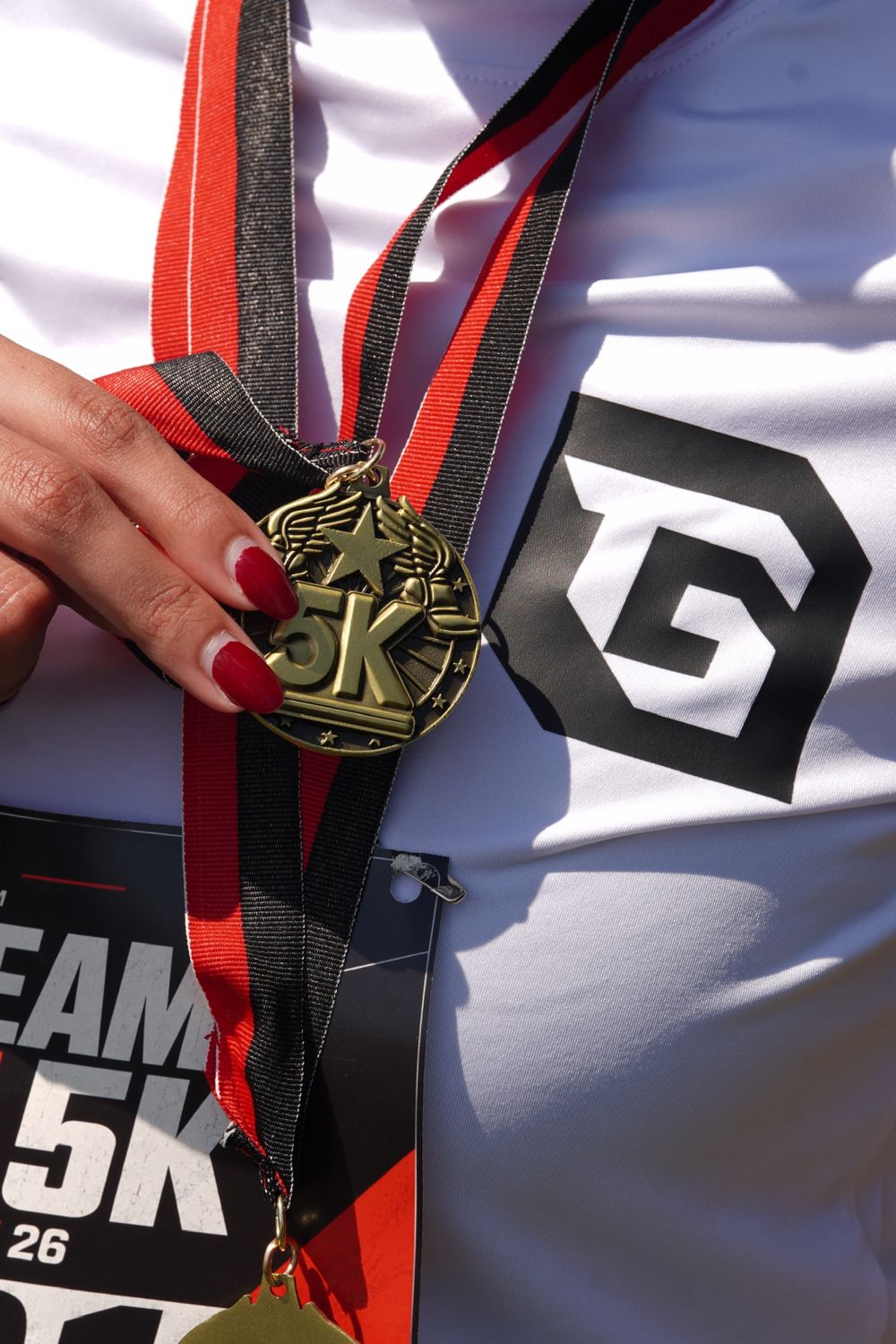 Medalha da GT Team Run 5K